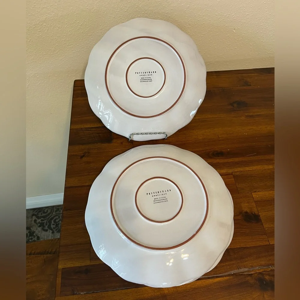 Pottery Barn Angelique Salad/Luncheon Plates